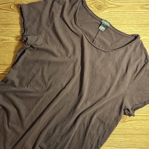 Divided Wide Neck T-Shirt